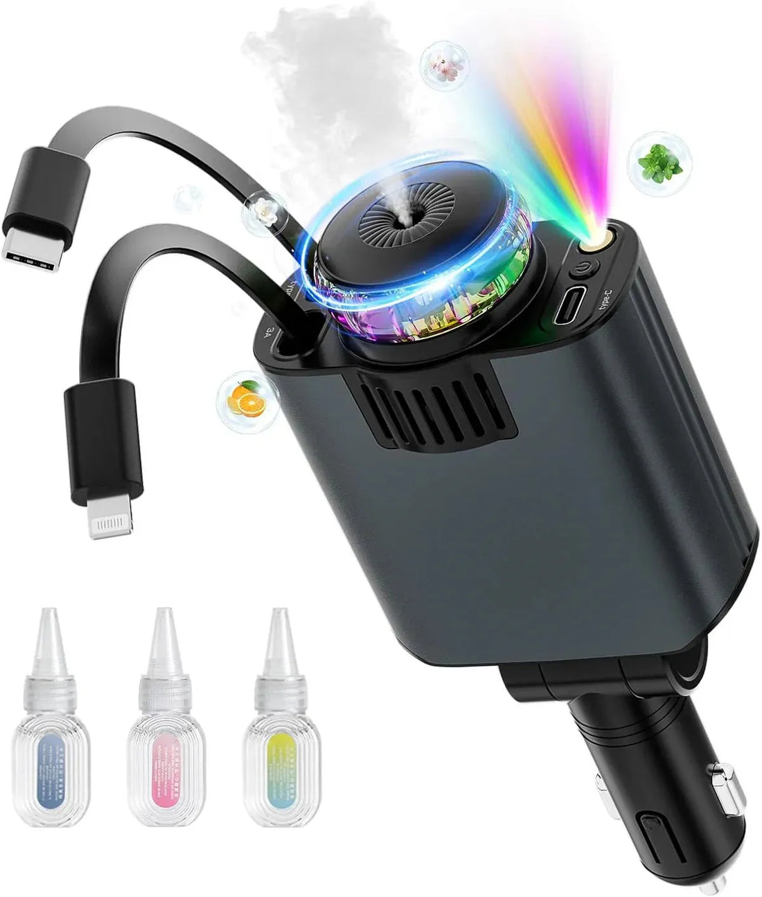 5-in-1 Starlight Car Charger