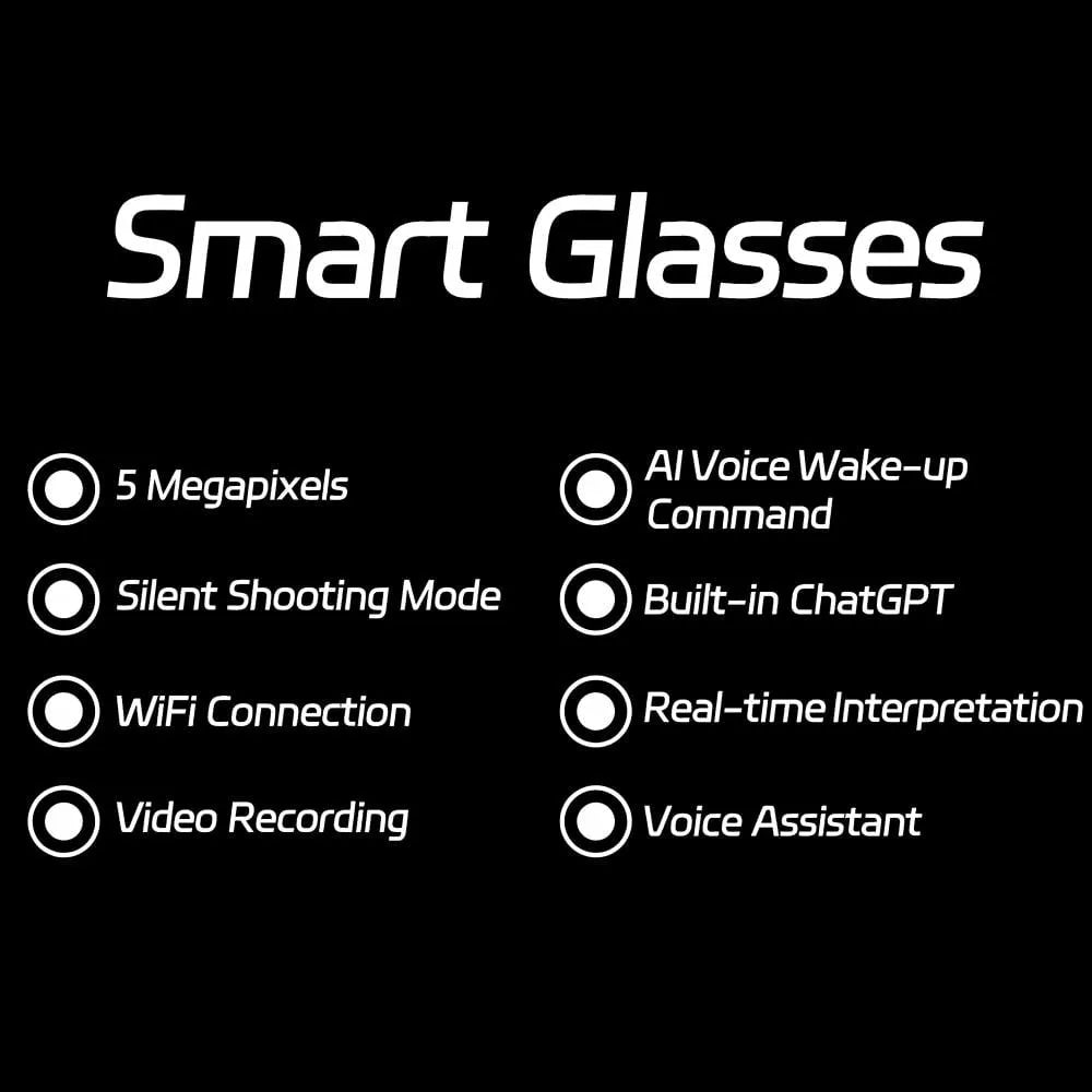 High-End AI Smart Glasses