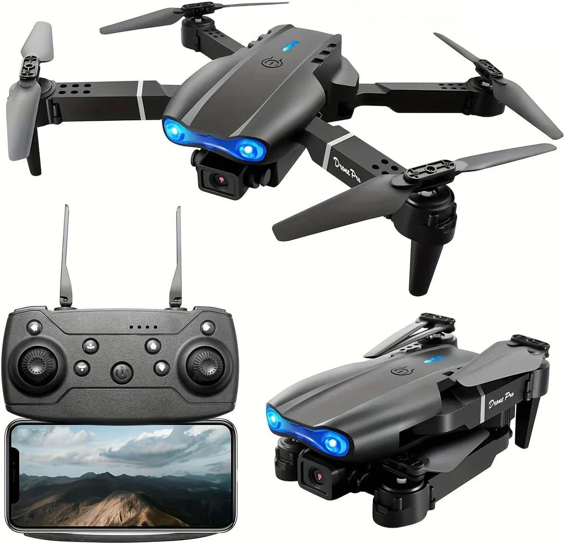 Foldable WiFi Drone with 720p HD Camera